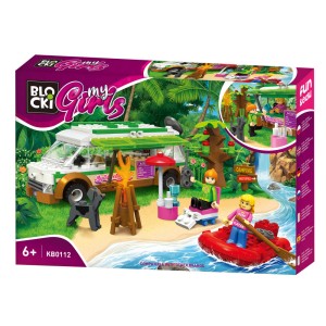 KLOCKI BLOCKI KB0112 Wakacyjny Camper 240 El.