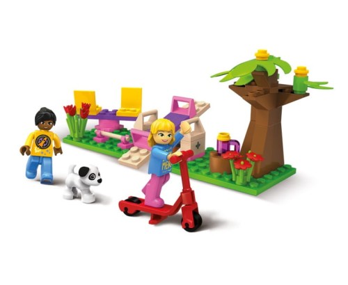 KLOCKI BLOCKI KB0114 Spacer po Parku MyGirls 62 El.