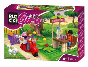 KLOCKI BLOCKI KB0115 Letni Piknik MyGirls 73 El.