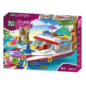 KLOCKI BLOCKI KB0119 Morska Przygoda MyGirls 408 El.