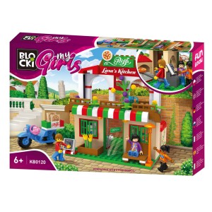 KLOCKI BLOCKI KB0120 Pizzeria Lary MyGirls 263 El.