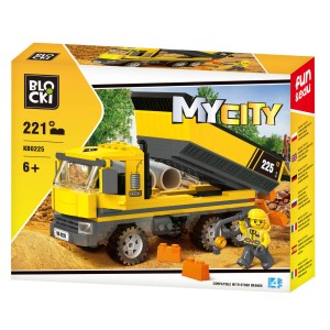 KLOCKI BLOCKI KB0225 Wywrotka MyCity 221 El.