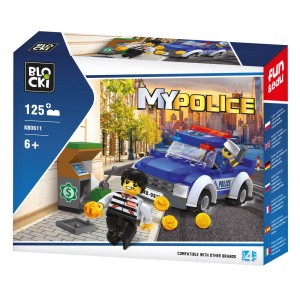KLOCKI BLOCKI KB0611 Napad MyPolice 125 El.