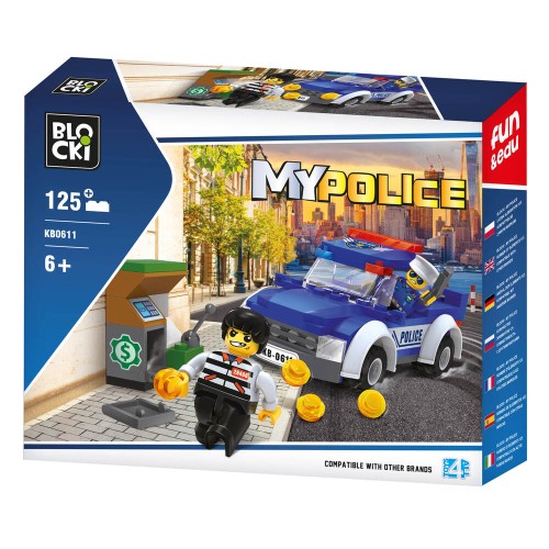 KLOCKI BLOCKI KB0611 Napad MyPolice 125 El.