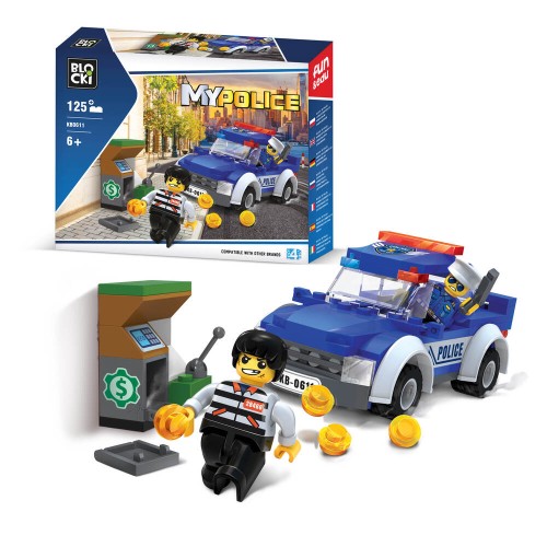 KLOCKI BLOCKI KB0611 Napad MyPolice 125 El.