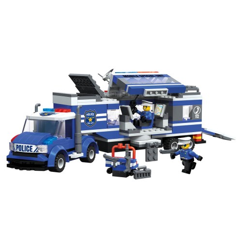 KLOCKI BLOCKI KB0614 Mobilny Posterunek MyPolice 332 El.