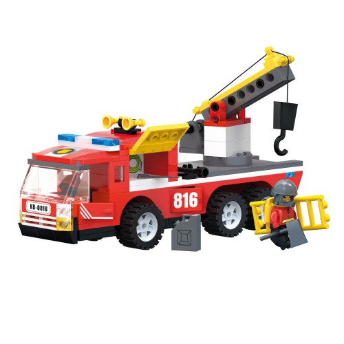 KLOCKI BLOCKI KB0816 Wóz Strażacki MyFire 188 El.