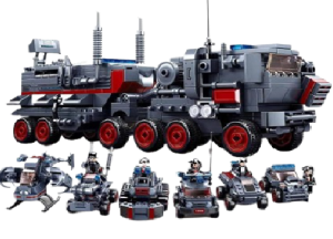 KLOCKI SLUBAN B0927 Kosmiczna Wojna 6W1 Space War 557 El