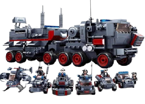 KLOCKI SLUBAN B0927 Kosmiczna Wojna 6W1 Space War 557 El