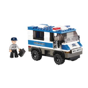 KLOCKI SLUBAN B0273 Wóz Policyjny POLICE 126 EL.