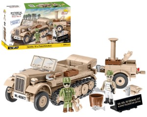 KLOCKI COBI 2272 Sd.kfz 10 & Field Kitchen HC WW2 "EE" 367 El.