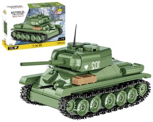 KLOCKI COBI 2716 Czołg T34-85 RUDY 102 HC WWII 286 El.
