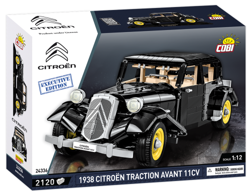 KLOCKI COBI 24336 Samochód Citroen Traction Avant 11CV 1938 - Executive Edition 2120 EL.