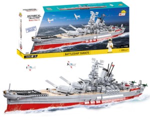 KLOCKI COBI 4832 Okręt Battleship Yamato "EE" HC WW2 2684 El