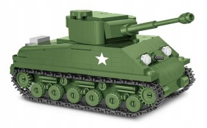 KLOCKI COBI 2705 Czołg Sherman M4A3E8 HC WWII 315 El.