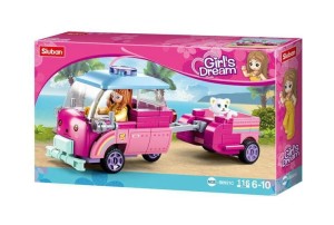 KLOCKI SLUBAN B0921C Mini Kamper Girl's Dream