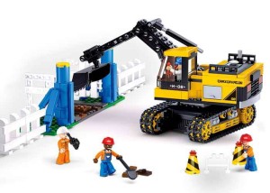 KLOCKI SLUBAN B0551 Dźwig Podnośnik 614 EL. Town Construction