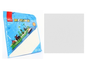 KLOCKI SLUBAN B0833 Płytka konstrukcyjna biała 25,6cm x 25,6cm
