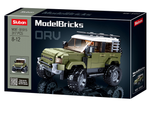 KLOCKI SLUBAN B1015 Land Rover Defender Model Bricks 317 el.
