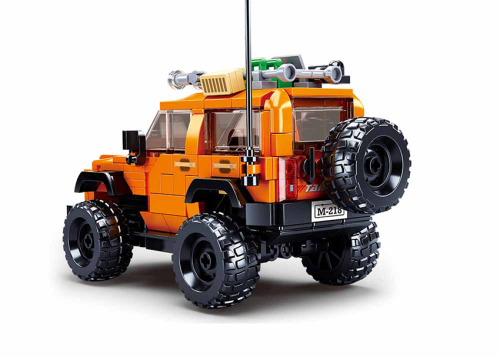 KLOCKI SLUBAN B1013 Suv Wey Tank Skrętne Koła Model Bricks 302 el.