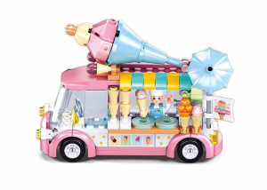 KLOCKI SLUBAN B0893A Lodziarnia Girls Dream 145 el.