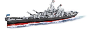 KLOCKI COBI 4836 Okręt lowa-Class Battleship (4in1) "EE" HC WW2 2685 El.