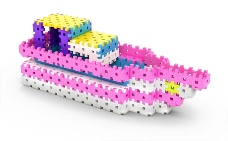 KLOCKI MELI 50031 BASIC PINK 1000