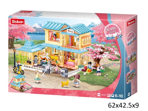 KLOCKI SLUBAN B1017 DUŻA WILLA GD HAPPY DIARY 1029EL.