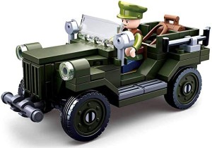 KLOCKI SLUBAN B0682 Samochód Wojskowy WW2 112 El.