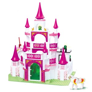 KLOCKI SLUBAN B0151 Zamek księżniczki Girl's Dream 508 El.
