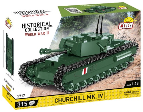 KLOCKI COBI 2717 Czołg Churchill Mk. IV HC WW2 315 El.