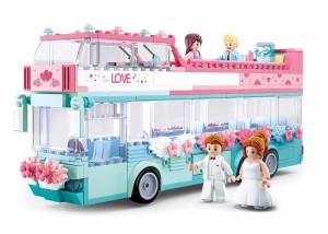 KLOCKI SLUBAN B0769 Autobus weselny GD HAPPY DIARY WEDDING 379 el.