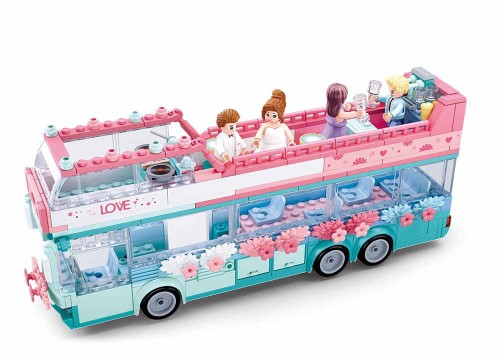 KLOCKI SLUBAN B0769 Autobus weselny GD HAPPY DIARY WEDDING 379 el.