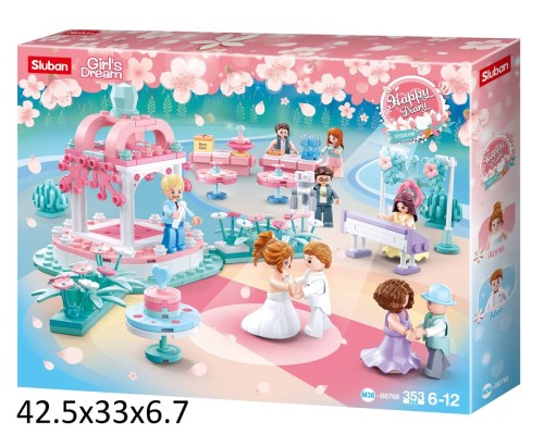 KLOCKI SLUBAN B0768 Wesele GD HAPPY DIARY WEDDING 353 el.