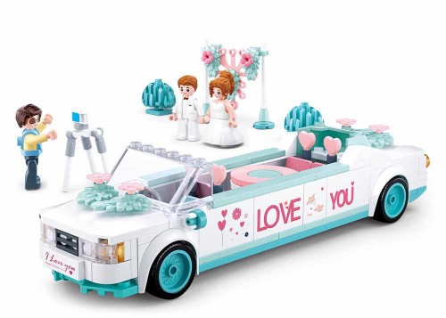 KLOCKI SLUBAN B0767 Limuzyna GD HAPPY DIARY WEDDING 204 el.