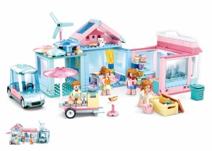 KLOCKI SLUBAN B0822 Impreza w Ogrodzie GD HAPPY DIARY WEDDING 410 el.