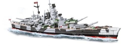 KLOCKI COBI 4839 Okręt BATTLESHIP TIRPITZ HC WWII 2810 El.