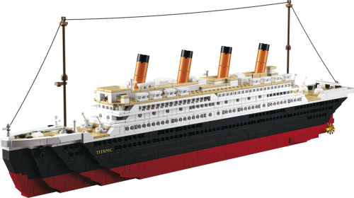 KLOCKI SLUBAN B0577 Statek Titanic Duży TITANIC 1012 el.