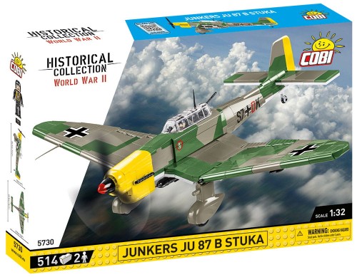 KLOCKI COBI 5730 Junkers Ju 87B Stuka HC WW2 514 El.