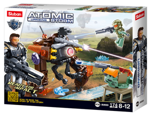 KLOCKI SLUBAN B0909 ROBOT PATROLOWY ATOMIC UPRISING STORM 174EL.