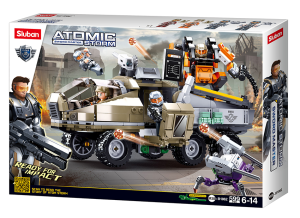 KLOCKI SLUBAN B1062 KOSMICZNA WALKA ATOMIC SWORD MASTER STORM  599EL.
