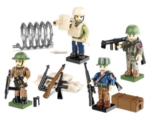 KLOCKI COBI 3041 Figurki Company of Heroes 60 El.