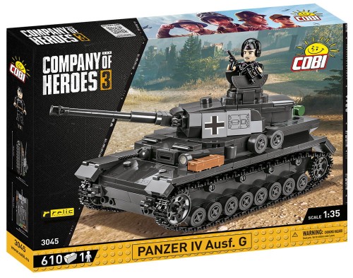 KLOCKI COBI 3045 Czołg Panzer IV Ausf. G Company of Heroes 610 El.