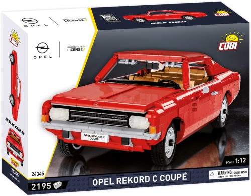 KLOCKI COBI 24345 Samochód Opel Rekord C Coupe CARS 1:12 2195 El.