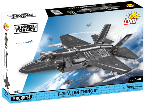 KLOCKI COBI 5832 Myśliwiec F-35A Lightning II Poland Armed Rorces 580 El.