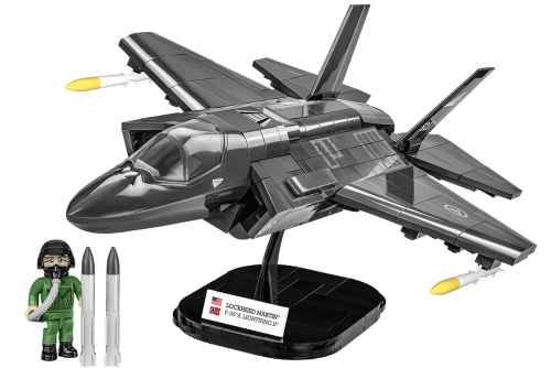 KLOCKI COBI 5831 Myśliwiec F-35A Lightning II Armed Rorces 576 El.