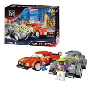 KLOCKI BLOCKI KB0407 Nocny wyścig / City Racing The Collection 351 El.