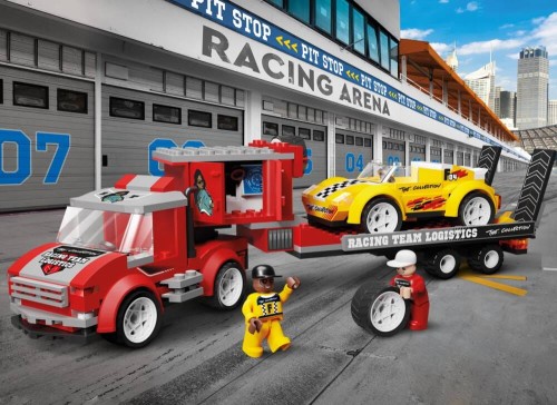 KLOCKI BLOCKI KB0404 Autotransporter Racing Team Logistics The Collection 303 El.
