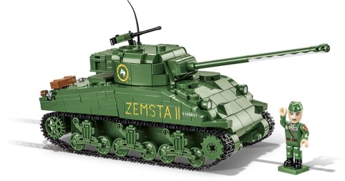 KLOCKI COBI 2276 Czołg Sherman IC Firefly Hybrid HC WW2 600 El.