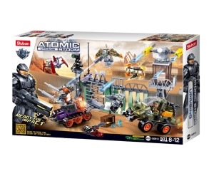 KLOCKI SLUBAN B0912 Posterunek na granicy ATOMIC UPRISING STORM 501 el.